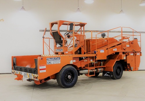 A BearCat Chip Spreader used for Asphalt Resurfacing