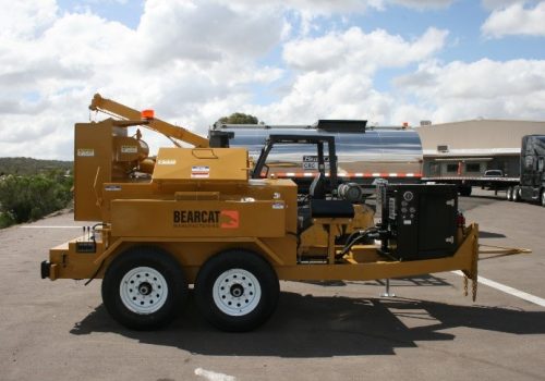 A BearCat crack sealing machine, one of the industry's best crack sealers
