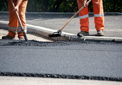 Equipos para la reparación de asfalto Texas